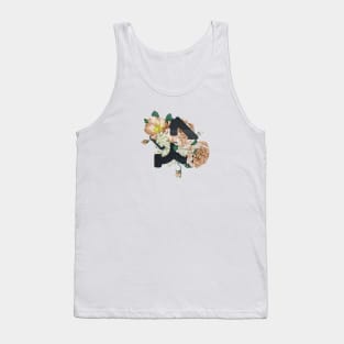 Erased floral symbol Tank Top